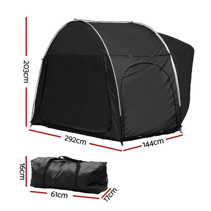Car Tent for Hatchbacks - Black - Factory Direct Shop