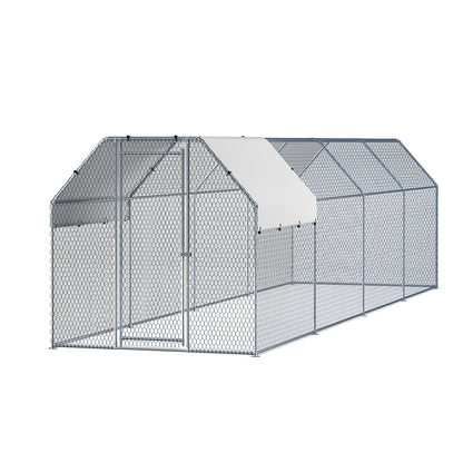 Provide your pets with a secure, spacious sanctuary in the i.Pet chicken coop. The generous dimensions allow unrestricted movement, eliminating confinement stress for chickens, geese, and ducks alike. Engineered with galvanised steel for exceptional durability, this enclosure features strategic wire sidewalls that optimise air circulation and ventilation. Weather-resistant roofing offers superior protection against environmental elements, ensuring your animals remain sheltered regardless of conditions. This