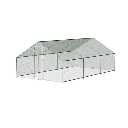 Provide your pets with a secure, spacious sanctuary in the i.Pet chicken coop. The generous dimensions allow unrestricted movement, eliminating confinement stress for chickens, geese, and ducks alike. Engineered with galvanised steel for exceptional durability, this enclosure features strategic wire sidewalls that optimize air circulation and ventilation. The weather-resistant roofing offers superior protection against environmental elements, ensuring your animals remain sheltered regardless of conditions. 