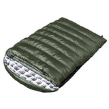 Sleeping Bag Double Bags Outdoor Camping Hiking Thermal -10 deg Tent-Mountview