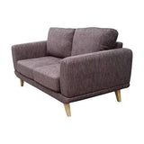Modern Stylish Brown Alaska Sofa 2 Seater