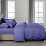 Royal Comfort Bamboo Cooling 2000TC Quilt Cover Set - Double-Royal Blue