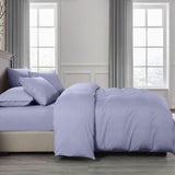 Royal Comfort Bamboo Cooling 2000TC Quilt Cover Set - Queen-Lilac Grey
