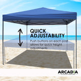 Arcadia Furniture 3 Metre Outdoor Gazebo Tent - Navy