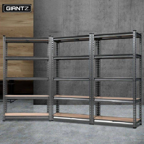 Giantz 3x1.5M Warehouse Racking Shelving Storage Rack Steel Garage Shelf Shelves