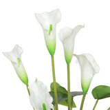 Artificial Plant Flowering White Peace Lily / Calla Lily Plant 50cm