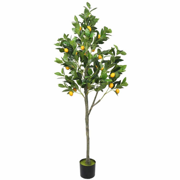 Artificial Plant Lemon Tree (Potted) with Lemons 150cm