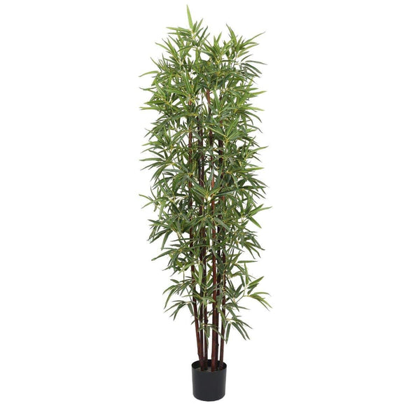 Artificial Plant Bamboo Plant Dark Trunk (Potted) 180cm