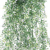 Artificial Plant Hanging Jade Leaf Vine UV Resistant 90cm