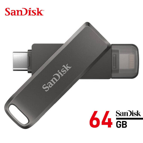 SanDisk 64GB iXpand USB Flash Drive Luxe (SDIX70N-064G)