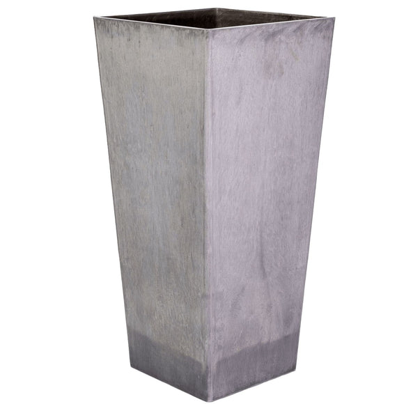 Plant Pots Tall Tapered Square Planter 70cm