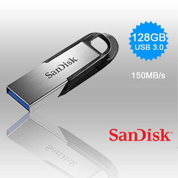 SANDISK 128GB CZ73 ULTRA FLAIR USB 3.0 USB FLASH DRIVE up to 150MB/s
