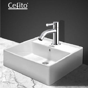 Cefito Bathroom Basin Ceramic Vanity Sink Hand Wash Bowl 41x41cm
