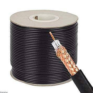 Coax Cable-RG59  Black 305m