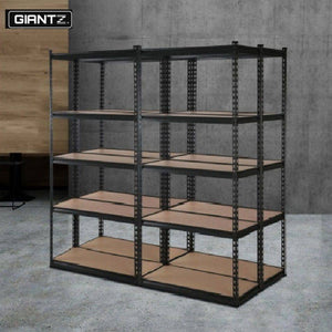 4x1.5M Warehouse Shelving Racking Storage Garage Steel Metal Shelves Rack