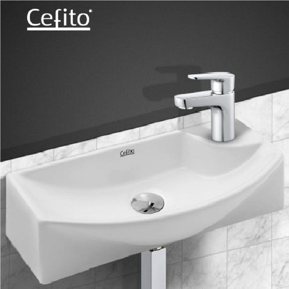 Cefito Bathroom Basin Ceramic Vanity Sink Hand Wash Bowl 45x23cm