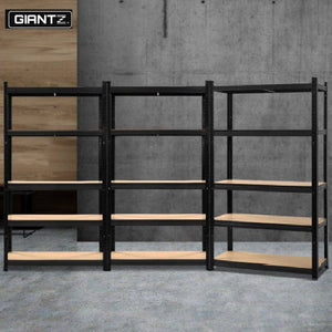 Giantz 3X1.8M Warehouse Shelving Garage Storage Racking Steel Metal Shelves