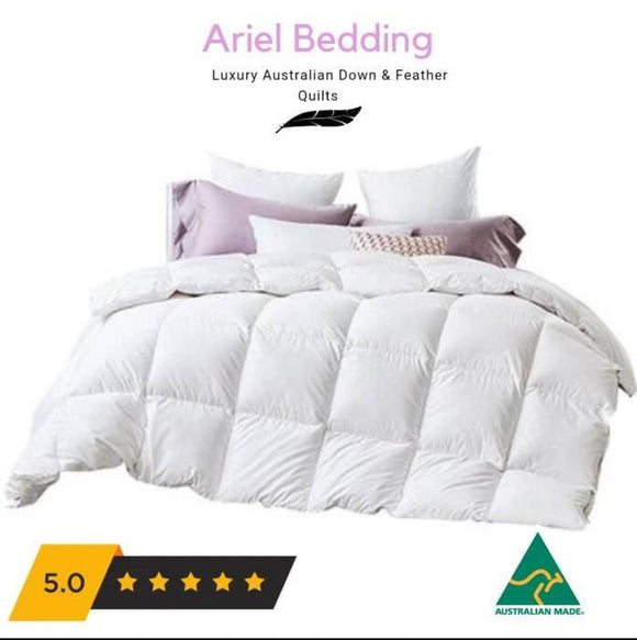 Ariel Miracle 80percent Goose ALL Seasons Quilt 2 in 1 Double