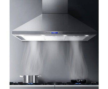 Devanti 1200mm Commercial BBQ Rangehood - Silver