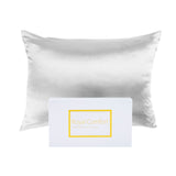 MULBERRY Silk Pillowcase TWIN PACK - SIZE: 51cm x 76cm - SILVER
