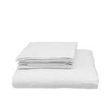 Royal Comfort Blended Bamboo Quilt Cover Sets -White-Double