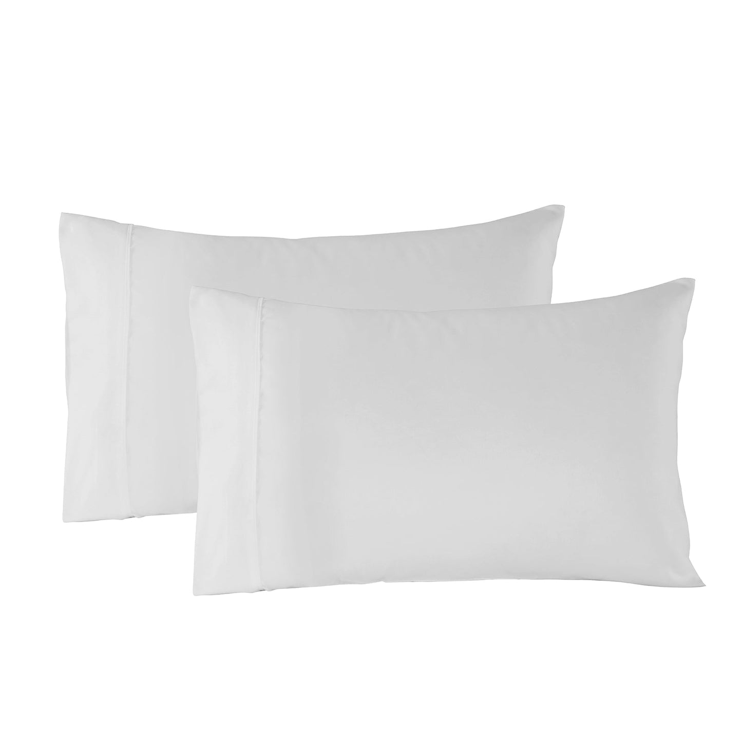 Royal Comfort Blended Bamboo Quilt Cover Sets -White-Queen