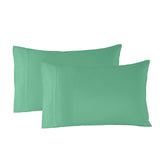Royal Comfort Blended Bamboo Quilt Cover Sets -Green Mist-Queen