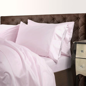 Royal Comfort 1000TC Cotton Blend Quilt Cover Sets King Blush