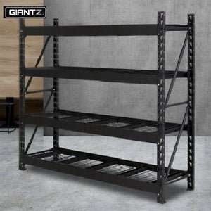 Giantz 2M Warehouse Racking Shelving Heavy Duty Steel Garage Storage Rack