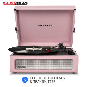 CROSLEY Crosley Voyager Amethyst - Bluetooth Portable Turntable
