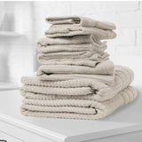 Royal Comfort Eden Egyptian Cotton 600 GSM 8 Piece Towels Pack Beige