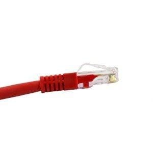2.0m Cat 5e Gigabit Ethernet Network Patch Cable Red