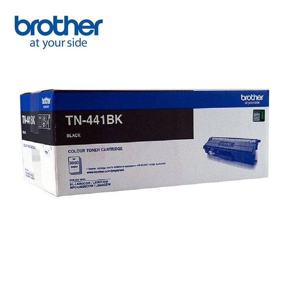 BROTHER TN-441BK Colour Laser Toner - Black Standard Cartridge - HL-L8260CDN/8360CDW MFC-L8690CDW/L8900CDW - 3,000 Pages