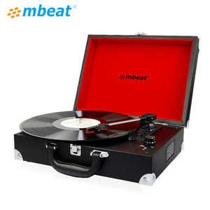 mbeat Retro Briefcase-styled USB Turntable