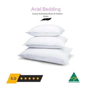 Ariel Miracle 30percent Duck Down Pillows King 50cm x 90cm