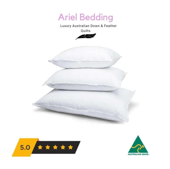Ariel Miracle 80percent Goose Down Pillows King 50cm x 90cm