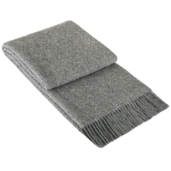 Soho Throw - Wool Blend - Grey
