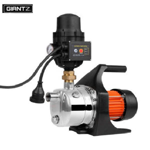 Giantz Garden Water Pump 1500W High Pressure Tank Rain Farm Irrigation Black
