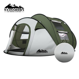 Weisshorn Instant Up Camping Tent 4-5 Person Pop up Tents