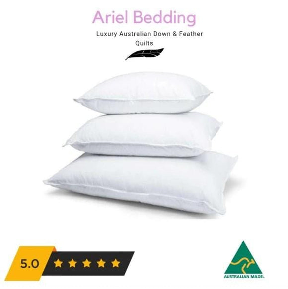 Ariel Miracle 50percent Duck Down Pillows King 50cm x 90cm