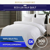 Royal Comfort 100% Silk Quilt - Super King