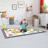 Kids Baby Activity Playmat to Bag with Musical Rattle