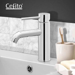 Cefito Basin Mixer Tap Faucet Silver