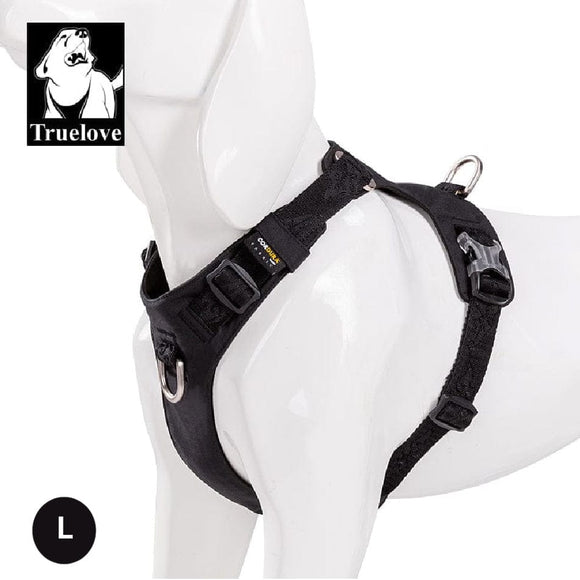 Lightweight Dog Harness Black L