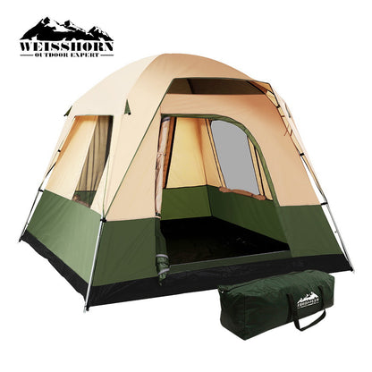 Weisshorn Family Camping Tent 4 Person Hiking