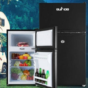 Portable Fridge Freezer Glacio 90L Cooler Upright 12V/24V/240V Caravan Car