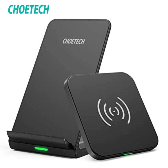CHOETECH MIX00087 (T524S+T511S) Qi 10W/7.5W Fast Wireless Charging Stand and Pad