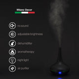Milano Decor Ultrasonic Aroma Diffuser - Black Colour