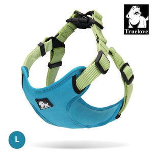Urban Dog Harness Blue/Green L
