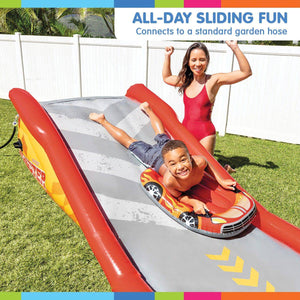 Water Slide with Body Boards Intex 57167NP Racing Fun 5.6m Outdoor